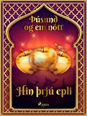 cover image of Hin þrjú epli (Þúsund og ein nótt 44)